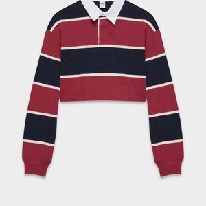 Aritzia Parry Polo long sleeve XS Like New